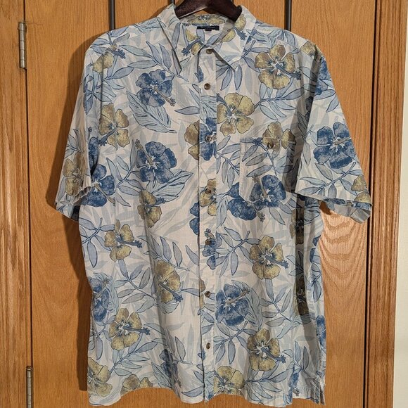 Croft & Barrow Hawaiian Shirt, Men's XXL - Picture 2 of 5